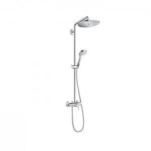 Hansgrohe Croma Select 280 SHP Душевая система, верхний душ 28см, с ручным душем и однорычажным смесителем, цвет: хром Hansgrohe Croma Select 280 SHP Душевая система, верхний душ 28см, с ручным душем и однорычажным смесителем, цвет: хром