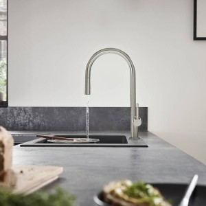 Hansgrohe Talis M54 Смеситель для кухни, 1 отв., цвет: сталь Hansgrohe Talis M54 Смеситель для кухни, 1 отв., цвет: сталь