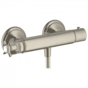Axor Montreux, Термостат для душа, ВМ, цвет: никель шлифованный