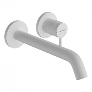 Hansgrohe Tecturis E Смеситель для раковины, встраиваемый, излив: 23см., цвет: белый матовый Hansgrohe Tecturis E Смеситель для раковины, встраиваемый, излив: 23см., цвет: белый матовый