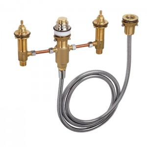 Hansgrohe Talis, Базовый набор для установки смесителя на 4 отверстия на край ванны Hansgrohe Talis, Базовый набор для установки смесителя на 4 отверстия на край ванны