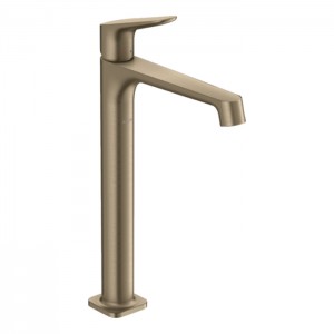 Axor Citterio M Смеситель для раковины, на 1 отв., высокий, цвет: шлифованный никель