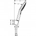 Hansgrohe Raindance Select E 120 Port Ручной душ, с держателем, цвет: хром