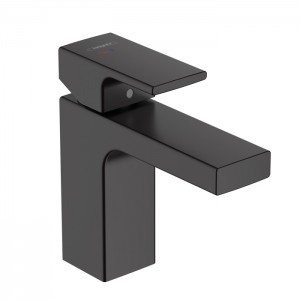 Hansgrohe Vernis Blend Смеситель для раковины, излив 100 мм, цвет: матовый черный Hansgrohe Vernis Blend Смеситель для раковины, излив 100 мм, цвет: матовый черный