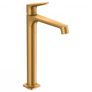 Axor Citterio M Смеситель для раковины, на 1 отв., высокий, цвет: шлифованное золото