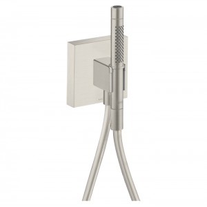 Axor Shower Porter Душевой гаринитур, c ручным душем с 2 режимами, шланг 125см, настенный, цвет: сталь