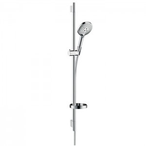 Hansgrohe Raindance Select S Душевой набор: штанга 90см., ручной душ 120, 3jet (Rain, RainAir, WhirlAir), мыльница, шланг, цвет: хром Hansgrohe Raindance Select S Душевой набор: штанга 90см., ручной душ 120, 3jet (Rain, RainAir, WhirlAir), мыльница, шланг, цвет: хром
