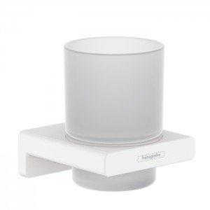 Hansgrohe AddStoris Стакан для зубных щеток, цвет: белый матовый Hansgrohe AddStoris Стакан для зубных щеток, цвет: белый матовый