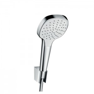 Hansgrohe Croma Select E 1jet/Port Ручной душ с держателем, цвет: хром Hansgrohe Croma Select E 1jet/Port Ручной душ с держателем, цвет: хром