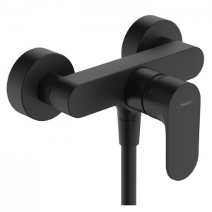 Hansgrohe Rebris E Смеситель для душа, настенный, цвет: черный матовый Hansgrohe Rebris E Смеситель для душа, настенный, цвет: черный матовый