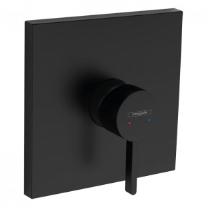 Hansgrohe Finoris Смеситель для душа встраиваемый, внешняя часть, цвет: черный матовый Hansgrohe Finoris Смеситель для душа встраиваемый, внешняя часть, цвет: черный матовый