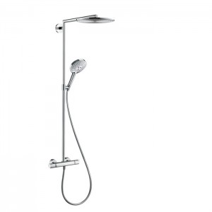Hansgrohe Raindance S Showerpipe 300мм 1jet Душевая система, верхний душ 30см., с термостатическим смесителем и ручным душем, цвет: хром Hansgrohe Raindance S Showerpipe 300мм 1jet Душевая система, верхний душ 30см., с термостатическим смесителем и ручным душем, цвет: хром