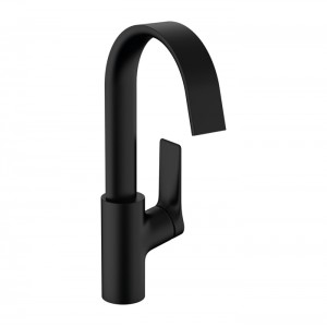 Hansgrohe Vivenis Смеситель для раковины, однорычажный, 210 с поворотным изливом, без сливного гарнитура, цвет: матовый черный Hansgrohe Vivenis Смеситель для раковины, однорычажный, 210 с поворотным изливом, без сливного гарнитура, цвет: матовый черный