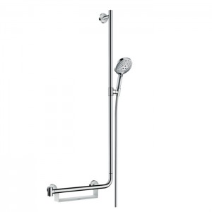 Hansgrohe Raindance Select S 120/U'Comfort Душевой гарнитур, с ручным душем и полочкой, 110см., цвет: хром Hansgrohe Raindance Select S 120/U'Comfort Душевой гарнитур, с ручным душем и полочкой, 110см., цвет: хром