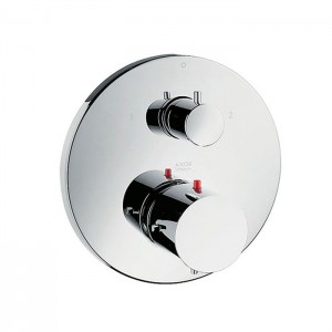 Axor Starck, Термостат с запорным/переключающим вентилем, СМ, внешняя часть, цвет: хром