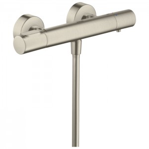 Axor Citterio M Настенный термостат для душа, 1 потреб., цвет: шлифованный никель