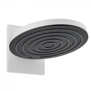 Hansgrohe Pulsify Верхний душ Ø260 мм., с настенным креплением, 2 режима, внешняя часть, цвет: белый матовый/графит Hansgrohe Pulsify Верхний душ Ø260 мм., с настенным креплением, 2 режима, внешняя часть, цвет: белый матовый/графит