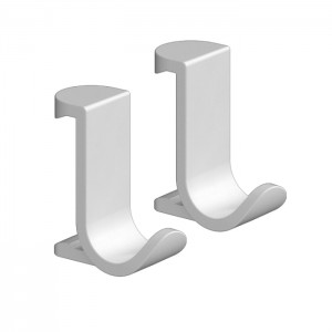 Hansgrohe WallStoris Крючок широкий, цвет: белый матовый Hansgrohe WallStoris Крючок широкий, цвет: белый матовый