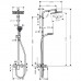 Hansgrohe Crometta E 240 SHP Душевая система 102см, с верхним душем 240х240мм., ручным дешем и однорычажным семесителем, цвет: хром ЦЕНА по АКЦИИ
