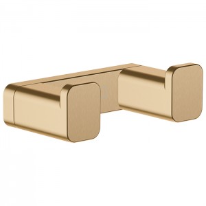 Hansgrohe AddStoris Крючок двойной, цвет: шлифованная бронза Hansgrohe AddStoris Крючок двойной, цвет: шлифованная бронза