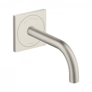 Axor Uno² Смеситель для раковины, встраиваемый, электронный, излив: 16.5см., цвет: сталь