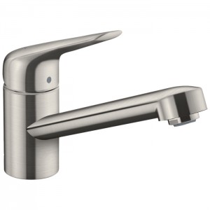 Hansgrohe Focus Смеситель для раковины, на 1 отв., цвет: сталь Hansgrohe Focus Смеситель для раковины, на 1 отв., цвет: сталь