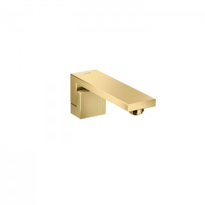 Axor Edge Излив на ванну, 190мм, алмазная огранка, цвет: золото