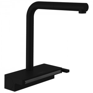 Hansgrohe Aquno Select M81 Смеситель для кухни, 1 отв., цвет: черный матовый Hansgrohe Aquno Select M81 Смеситель для кухни, 1 отв., цвет: черный матовый