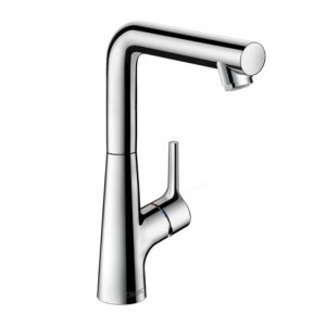 Hansgrohe Talis S, Смеситель для раковины, с донным клапаном, Цвет: хром Hansgrohe Talis S, Смеситель для раковины, с донным клапаном, Цвет: хром