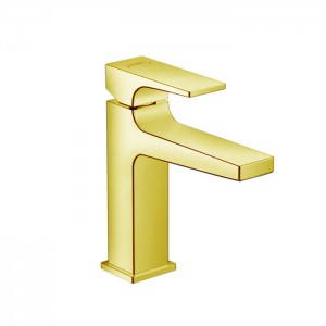 Hansgrohe Metropol Смеситель для раковины 110, на 1 отв, с донным клапаном, излив 135мм, цвет: золото Hansgrohe Metropol Смеситель для раковины 110, на 1 отв, с донным клапаном, излив 135мм, цвет: золото