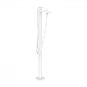 Hansgrohe Finoris Смеситель для ванны, напольный, цвет: белый матовый Hansgrohe Finoris Смеситель для ванны, напольный, цвет: белый матовый