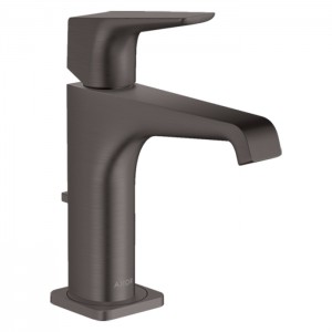 Axor Citterio E Смеситель для раковины, на 1 отв., с донным клапаном, цвет: черный хром