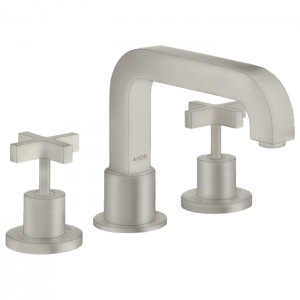 Axor Citterio Смеситель на борт ванны, на 3 отв., цвет: сталь
