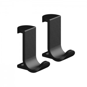 Hansgrohe WallStoris Крючок широкий, цвет: матовый черный Hansgrohe WallStoris Крючок широкий, цвет: матовый черный