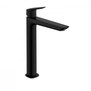 Hansgrohe Logis Смеситель для раковины, однорычажный, 240 Fine, без сливного гарнитура, цвет: матовый черный Hansgrohe Logis Смеситель для раковины, однорычажный, 240 Fine, без сливного гарнитура, цвет: матовый черный