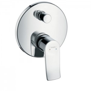 Hansgrohe Metris Смеситель для ванны, однорычажный, встраиваемыйй, внешняя часть, цвет: хром Hansgrohe Metris Смеситель для ванны, однорычажный, встраиваемыйй, внешняя часть, цвет: хром