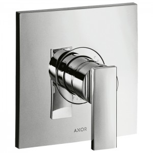 Axor Citterio Смеситель для душа, встраиваемый, однорычажный, внешняя часть, цвет: хром