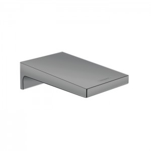 Hansgrohe Metropol Излив на ванну 185мм, настенный, цвет: шлифованный черный хром Hansgrohe Metropol Излив на ванну 185мм, настенный, цвет: шлифованный черный хром