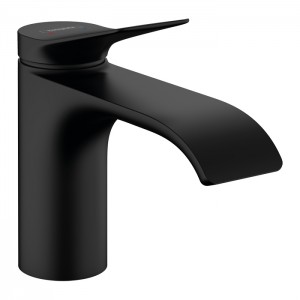 Hansgrohe Vivenis Смеситель для раковины, на 1 отв., с донным клапаном, цвет: черный матовый Hansgrohe Vivenis Смеситель для раковины, на 1 отв., с донным клапаном, цвет: черный матовый