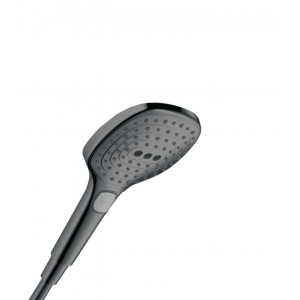 Hansgrohe Raindance Select E Ручной душ , лейка 120мм, 1jet, ½;, цвет: шлифованный черный хром Hansgrohe Raindance Select E Ручной душ , лейка 120мм, 1jet, ½;, цвет: шлифованный черный хром
