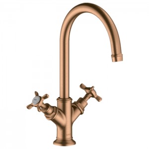 Axor Montreux Смеситель для раковины 210, на 1 отв., цвет: шлифованная бронза