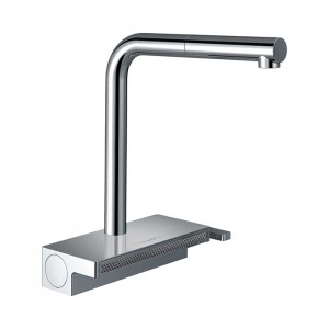 Hansgrohe Aquno Select M81 Смеситель для кухни, 1 отв., с вытяжным душем 2jet, цвет: хром Hansgrohe Aquno Select M81 Смеситель для кухни, 1 отв., с вытяжным душем 2jet, цвет: хром