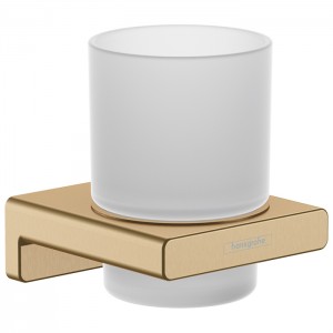 Hansgrohe AddStoris Стакан для зубных щеток, цвет: шлифованная бронза Hansgrohe AddStoris Стакан для зубных щеток, цвет: шлифованная бронза