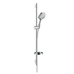 Hansgrohe Raindance Select S Душевой набор: штанга 90см., ручной душ 120, 3jet (Rain, RainAir, WhirlAir), EcoSmart, мыльница, шланг, цвет: хром Hansgrohe Raindance Select S Душевой набор: штанга 90см., ручной душ 120, 3jet (Rain, RainAir, WhirlAir), EcoSmart, мыльница, шланг, цвет: хром