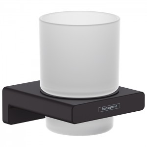 Hansgrohe AddStoris Стакан для зубных щеток, цвет: черный матовый Hansgrohe AddStoris Стакан для зубных щеток, цвет: черный матовый