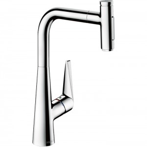 Hansgrohe Talis Select M51 Смеситель для кухни, на 1 отв., с выдвижной лейкой, цвет: хром Hansgrohe Talis Select M51 Смеситель для кухни, на 1 отв., с выдвижной лейкой, цвет: хром