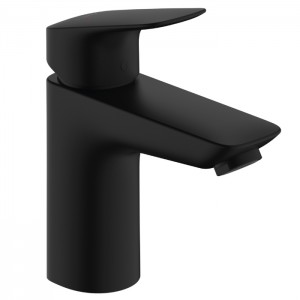 Hansgrohe Logis Смеситель для раковины, 1 отв., с донным клапаном Push-Open, цвет: черный матовый Hansgrohe Logis Смеситель для раковины, 1 отв., с донным клапаном Push-Open, цвет: черный матовый