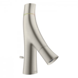 Axor Starck Organic Смеситель для раковины 50, на 1 отв., с донным клапаном, цвет: сталь