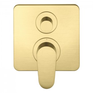 Axor Citterio M Смеситель для ванны, встраиваемый, с переключателем на 2 потока, цвет: шлифованная медь