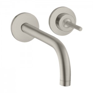 Axor Uno² Смеситель для раковины, встраиваемый, излив: 16.5см., цвет: сталь